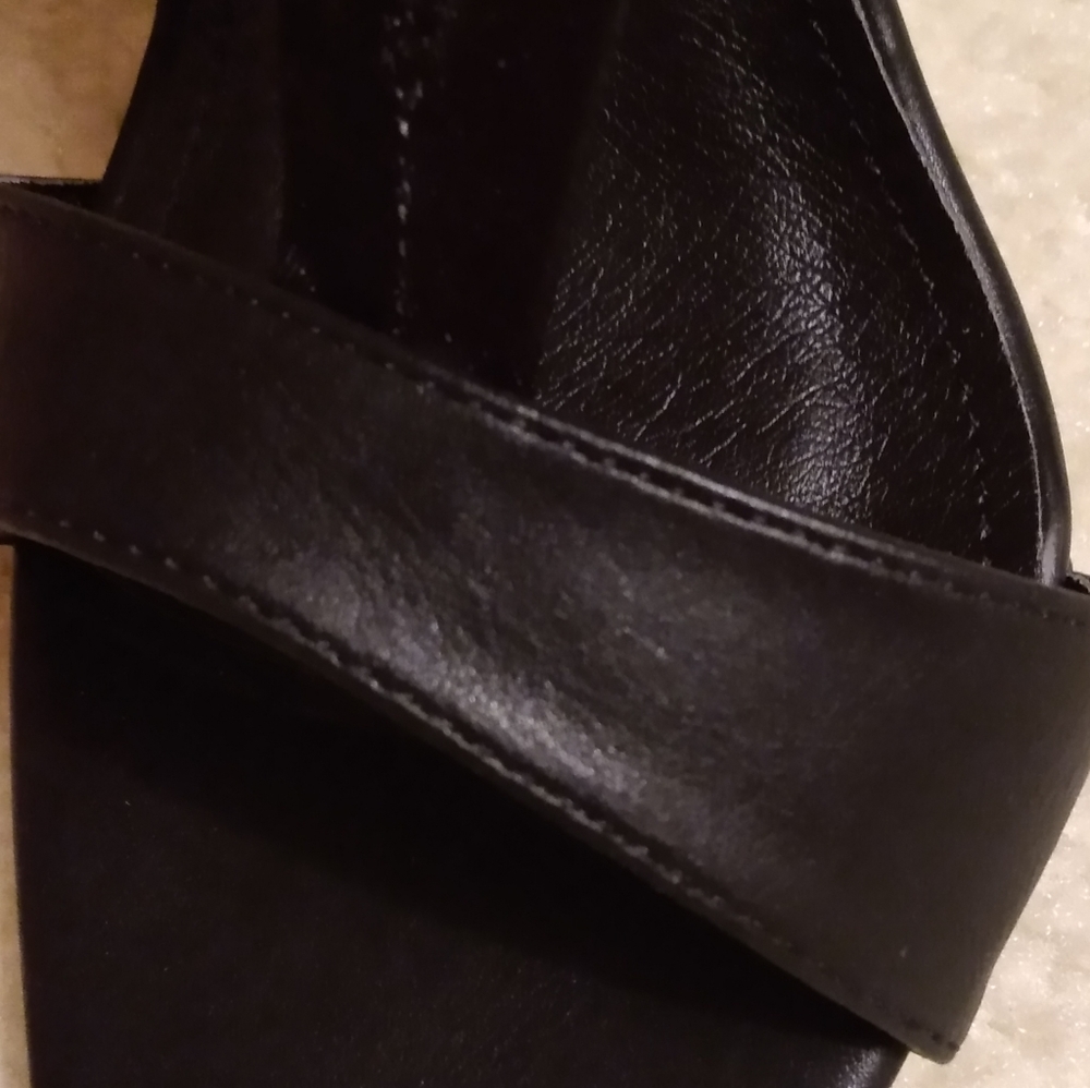 SOLD - Over the knee Polyester Geometric Heel 8.5 - Picture 3 of 8